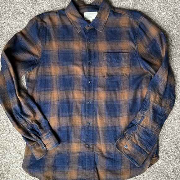 Men’s Current/Elliott Flannel Button Down - Picture 3 of 5